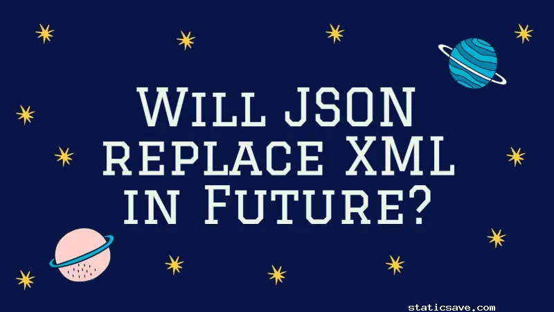 Will JSON replace XML in future?