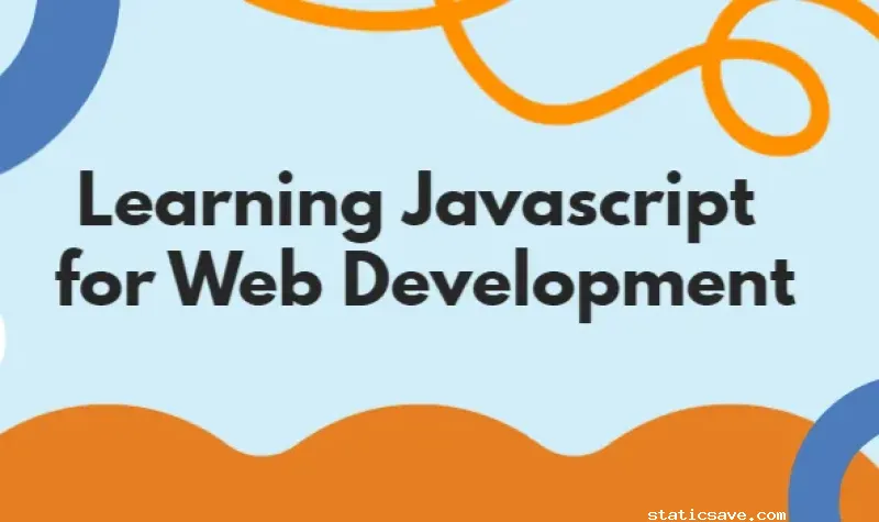 Learning Javascript for Web Development